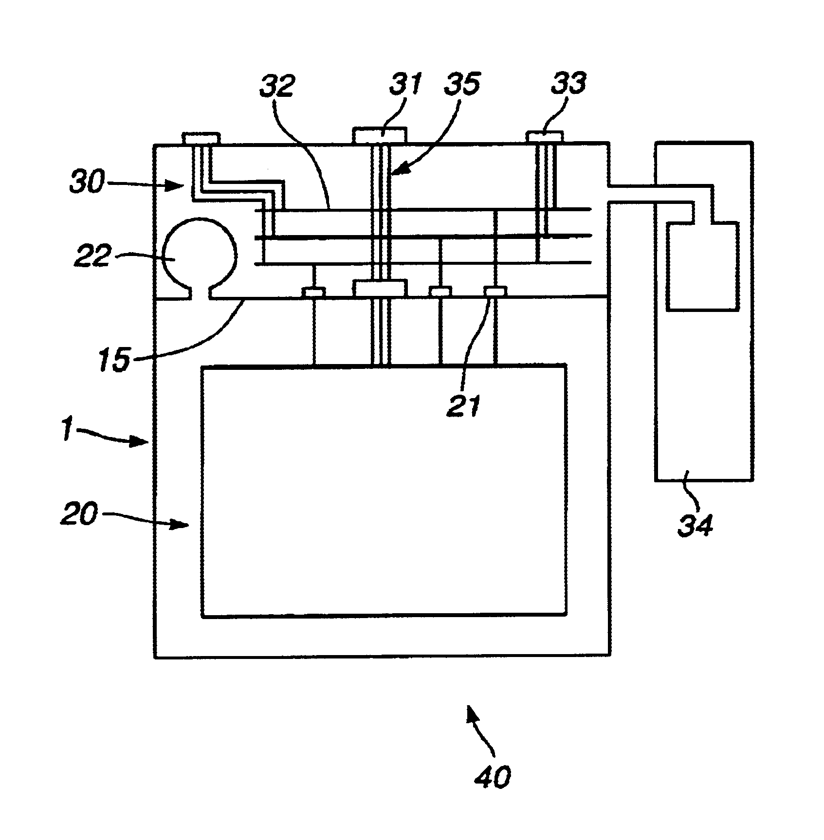 System for distribution of electric power