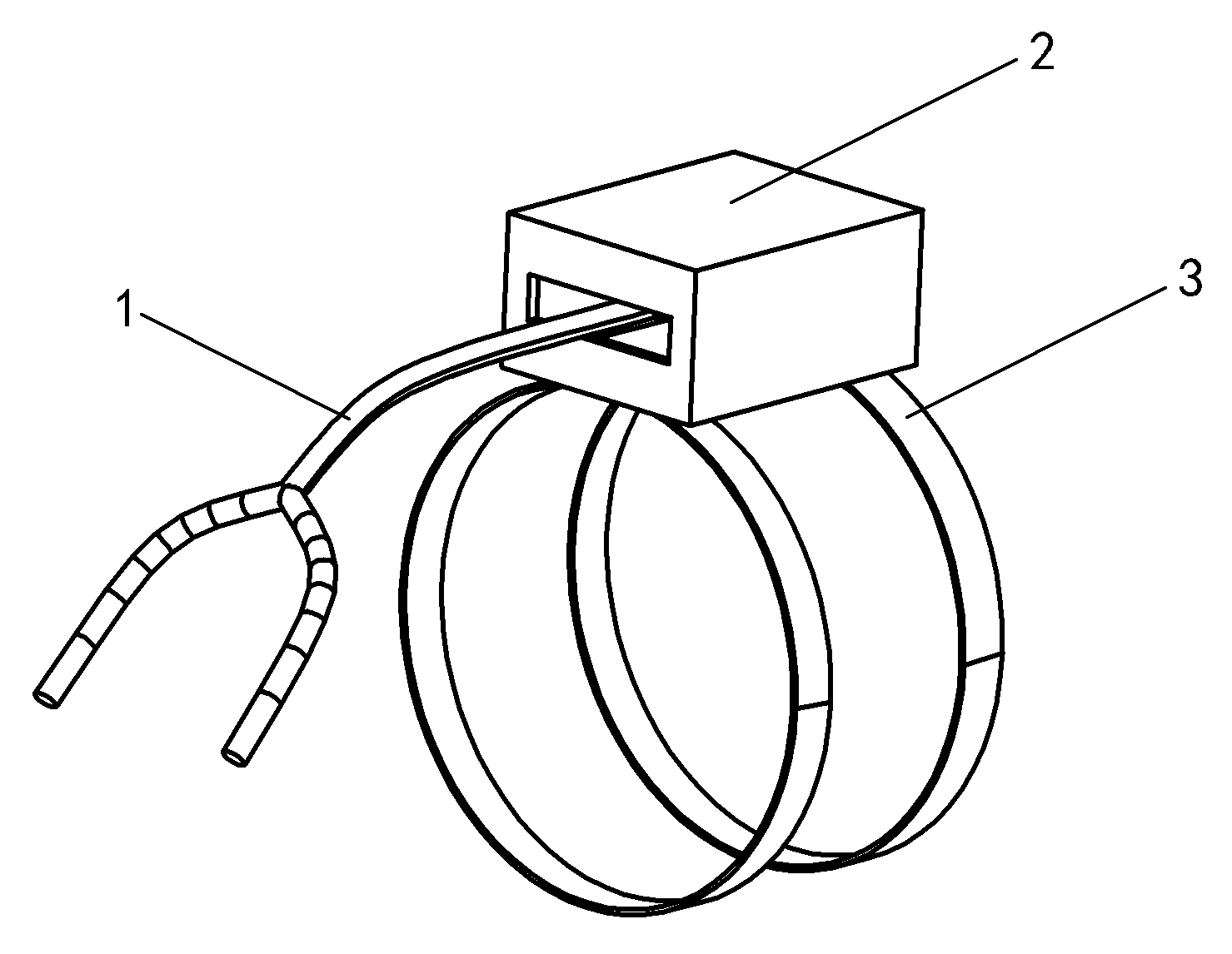 Device for intervening and controlling walking directions of animals