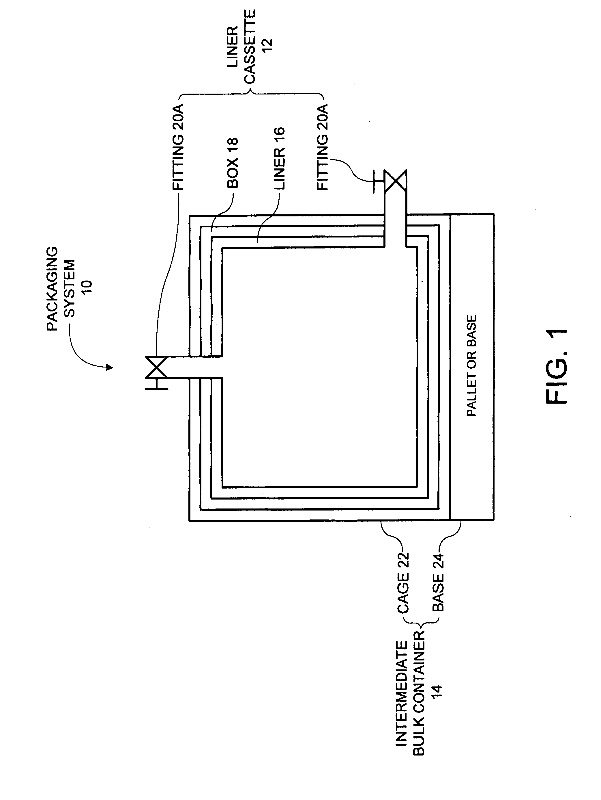 Collapsible bulk cage liner