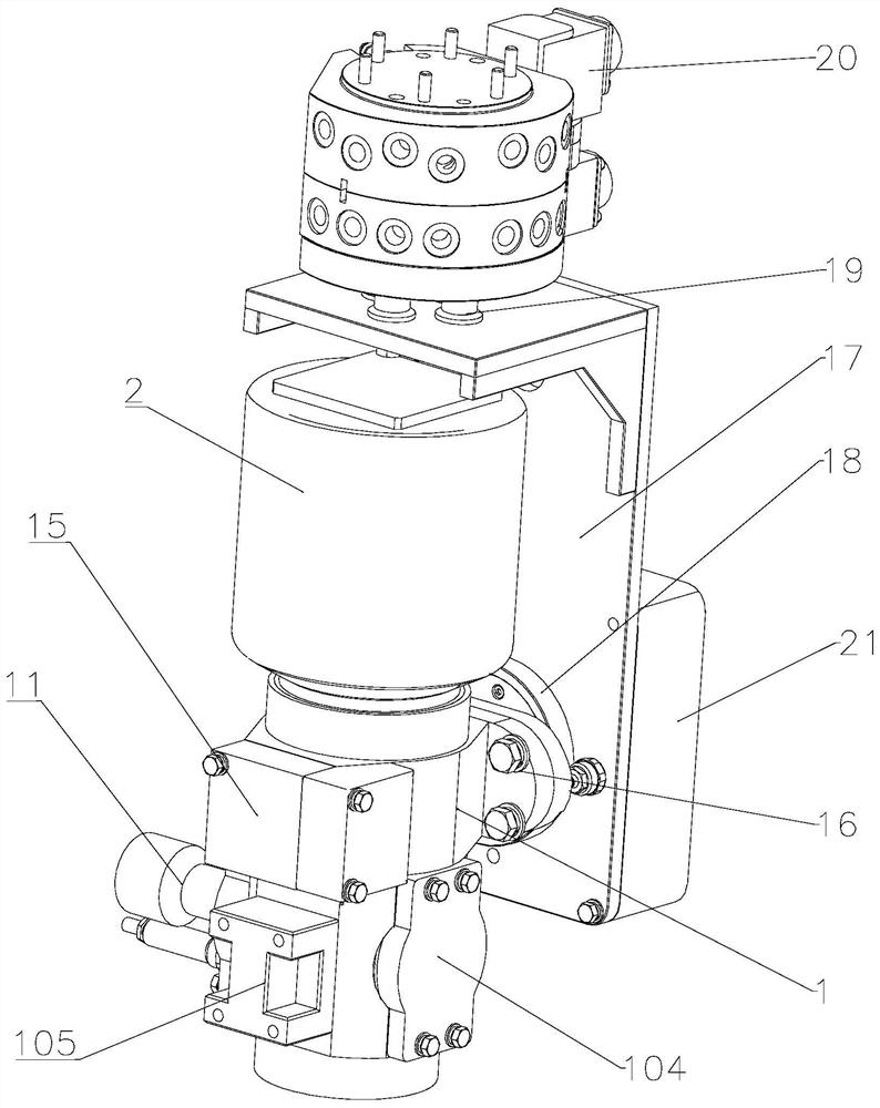 A leak-proof powder quantitative dispensing equipment