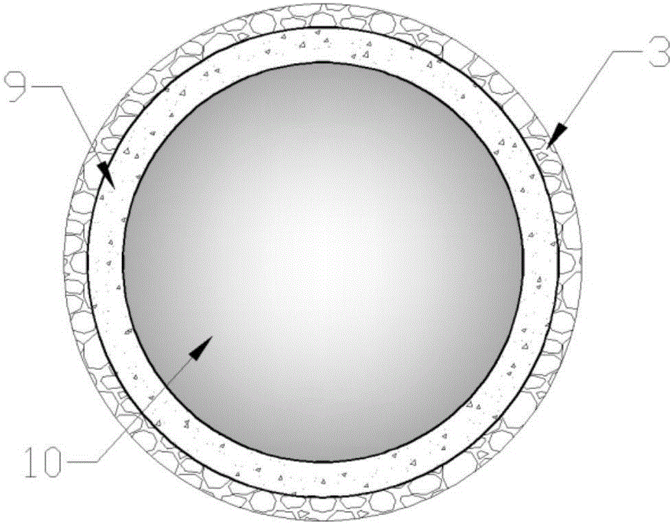 Control device and method applied to autonomous and stable navigation of navigation body