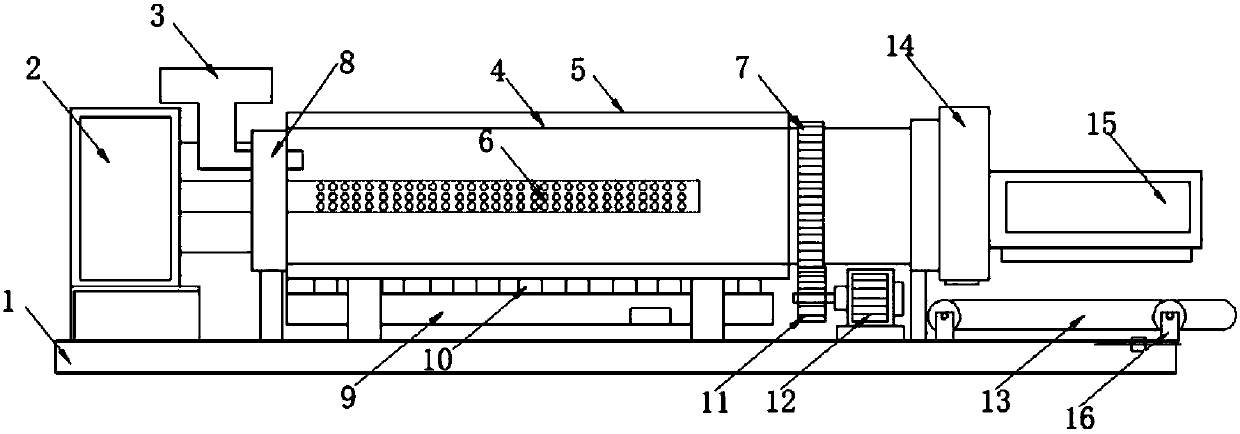 Biomass fuel drying device