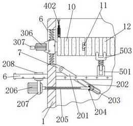 Solid waste bouncing sorting device