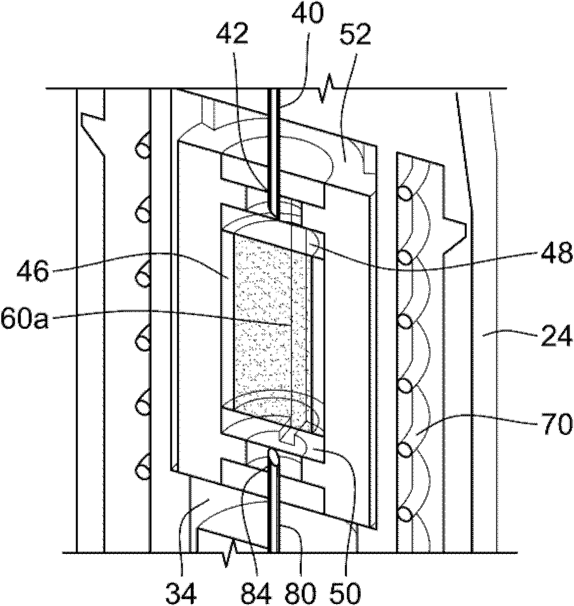 Medicated module with bypass and needle guard