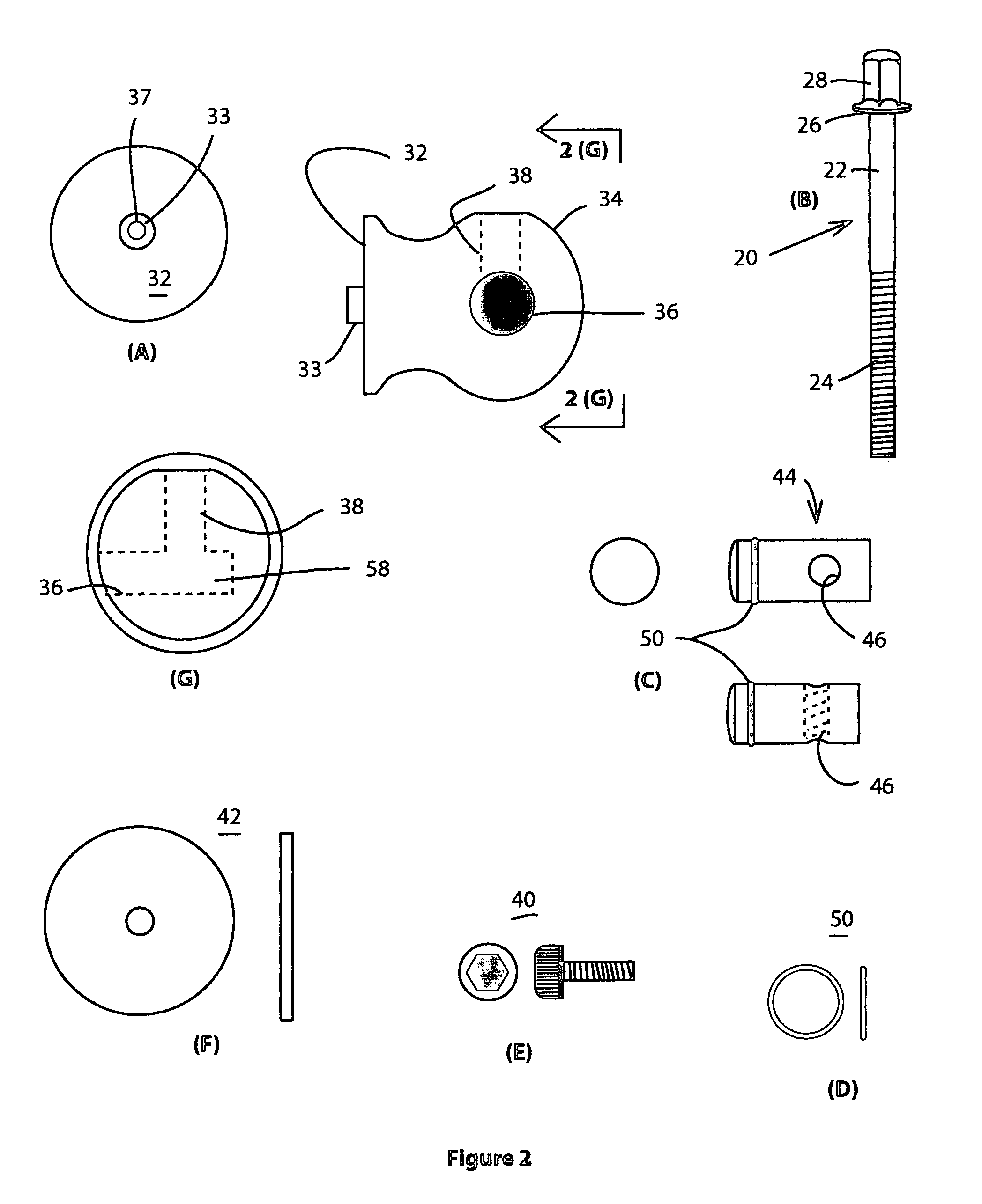 Drum head securement device