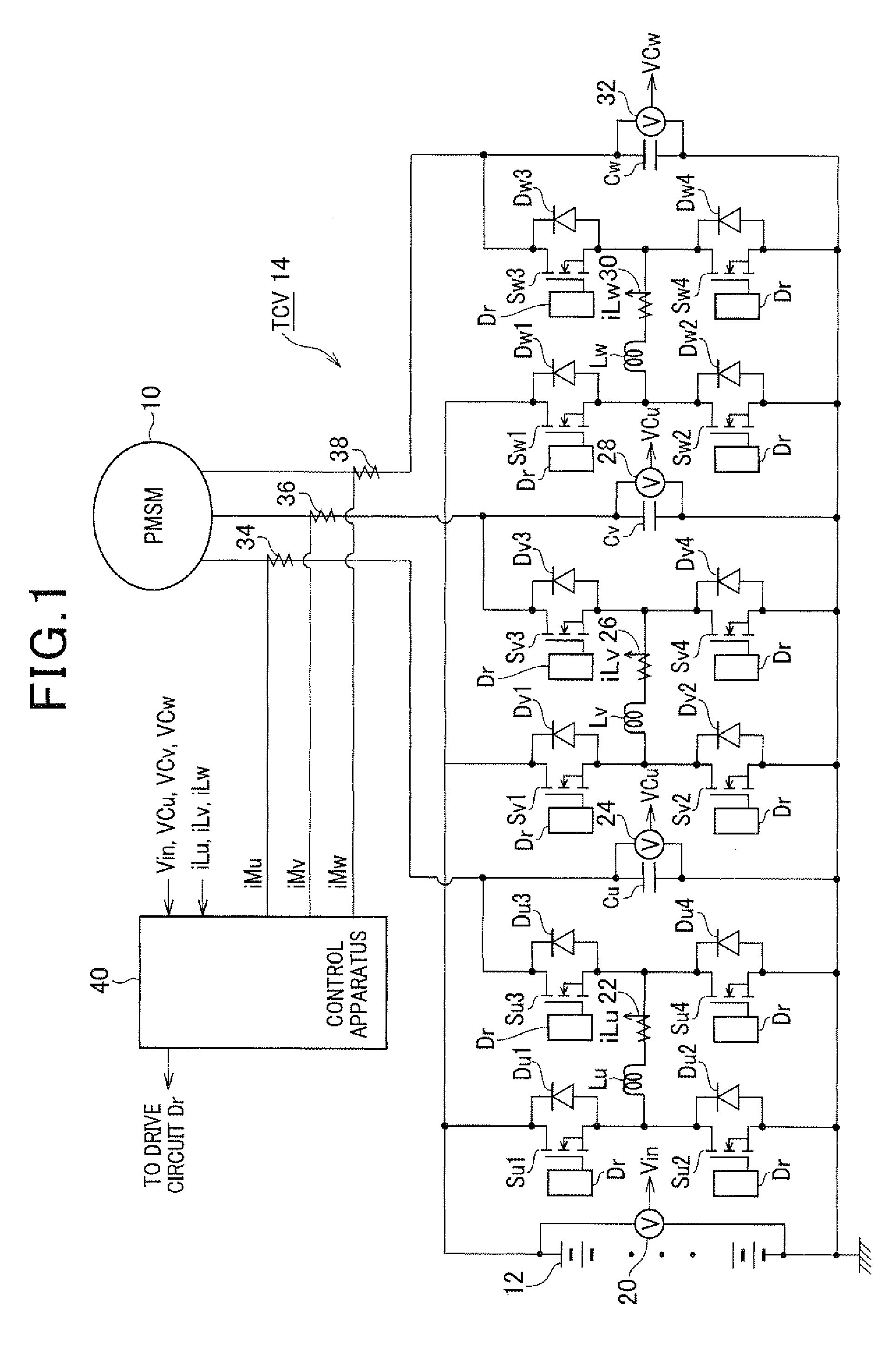 Control apparatus for controlling power conversion apparatus