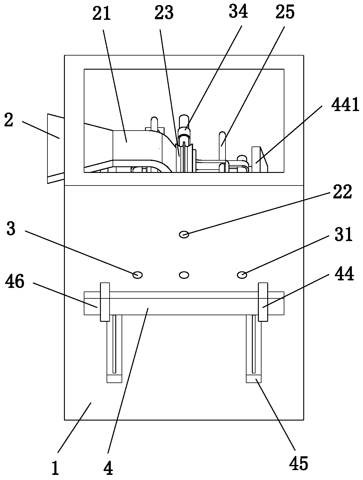 Industrial waste sewage treatment process