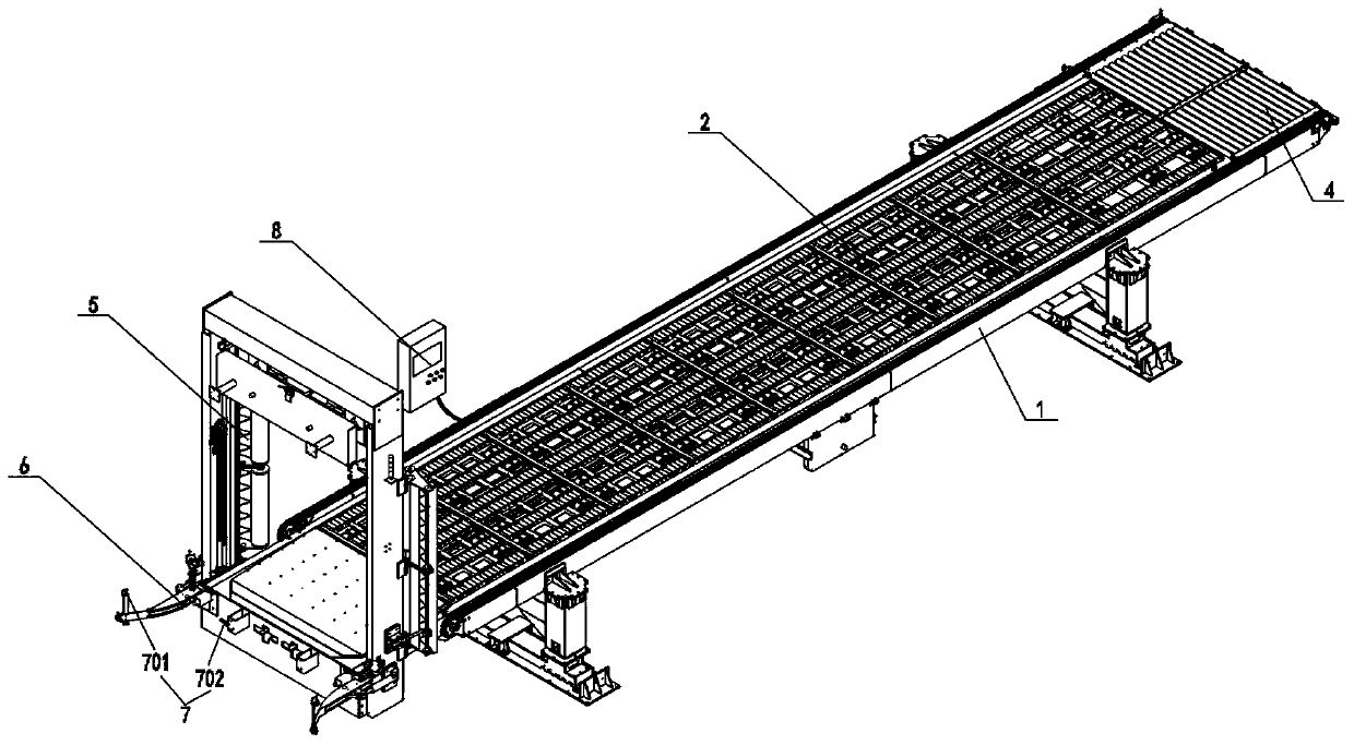 Intelligent unmanned topspeed loading system for container loading