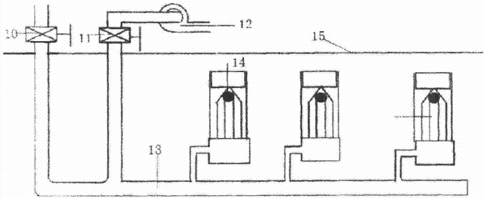 Dry farming direct seeding planting method of rice