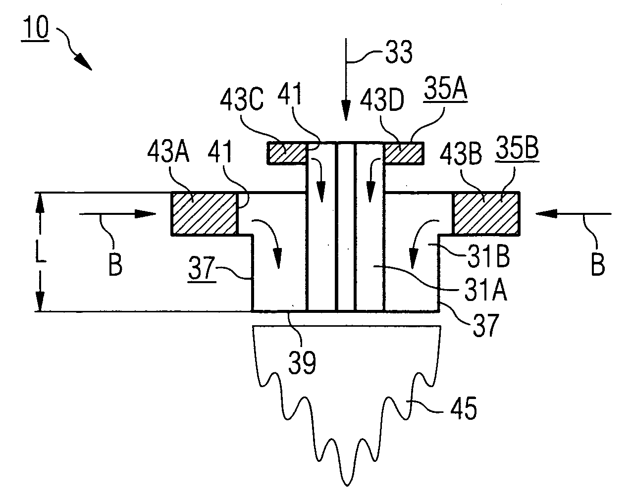 Method for the combustion of a fluid fuel, and burner, especially of a gas turbine, for carrying out said method