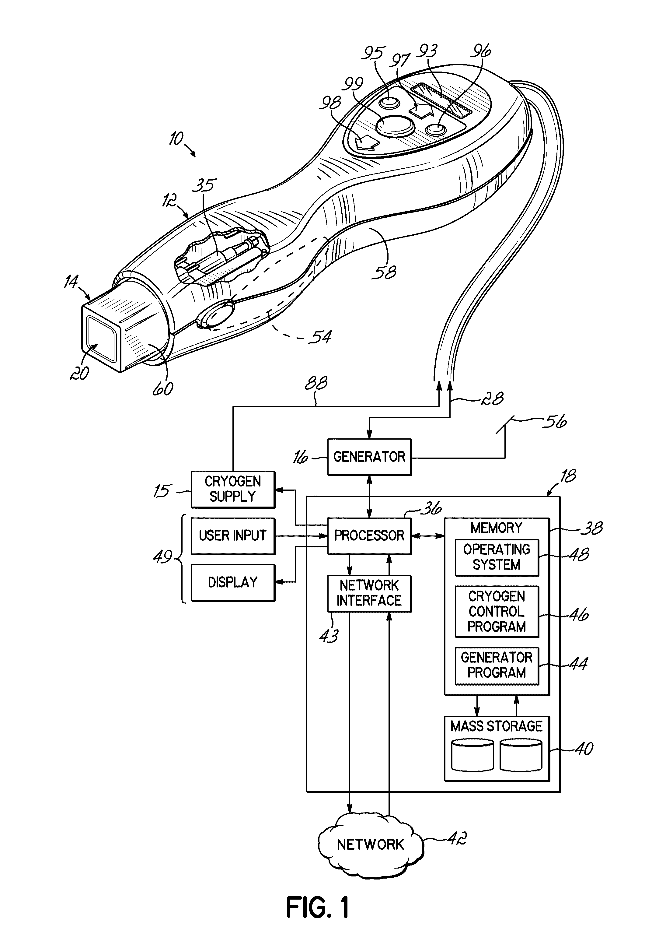 Tissue treatment systems with high powered functional electrical stimulation and methods for reducing pain during tissue treatments