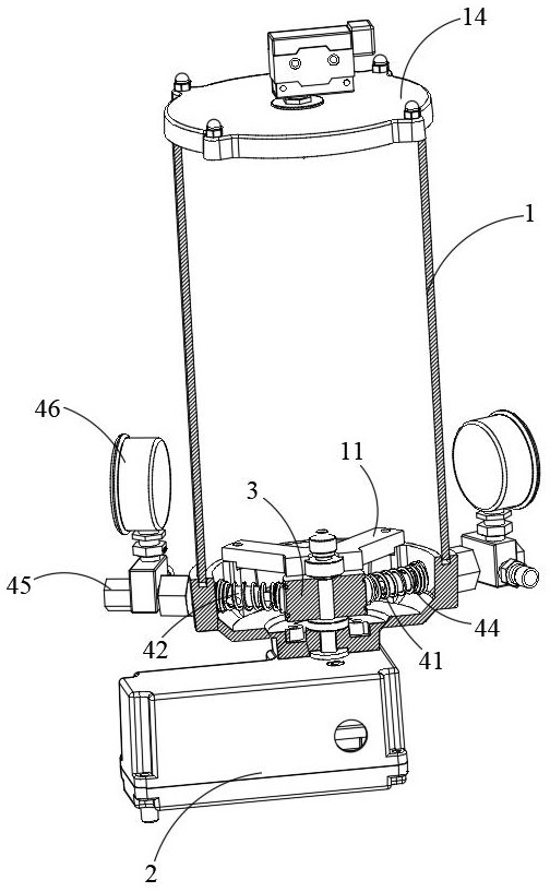 Intelligent lubricating oil pump station