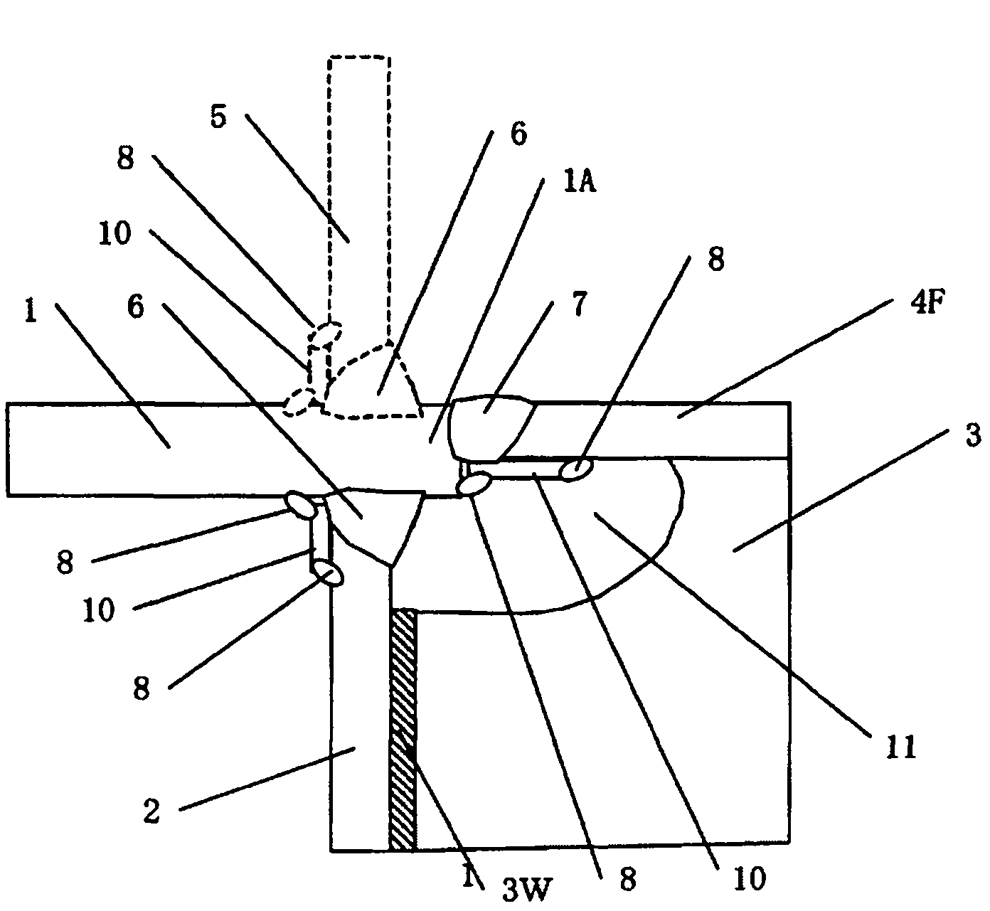 Column-beam connection structure