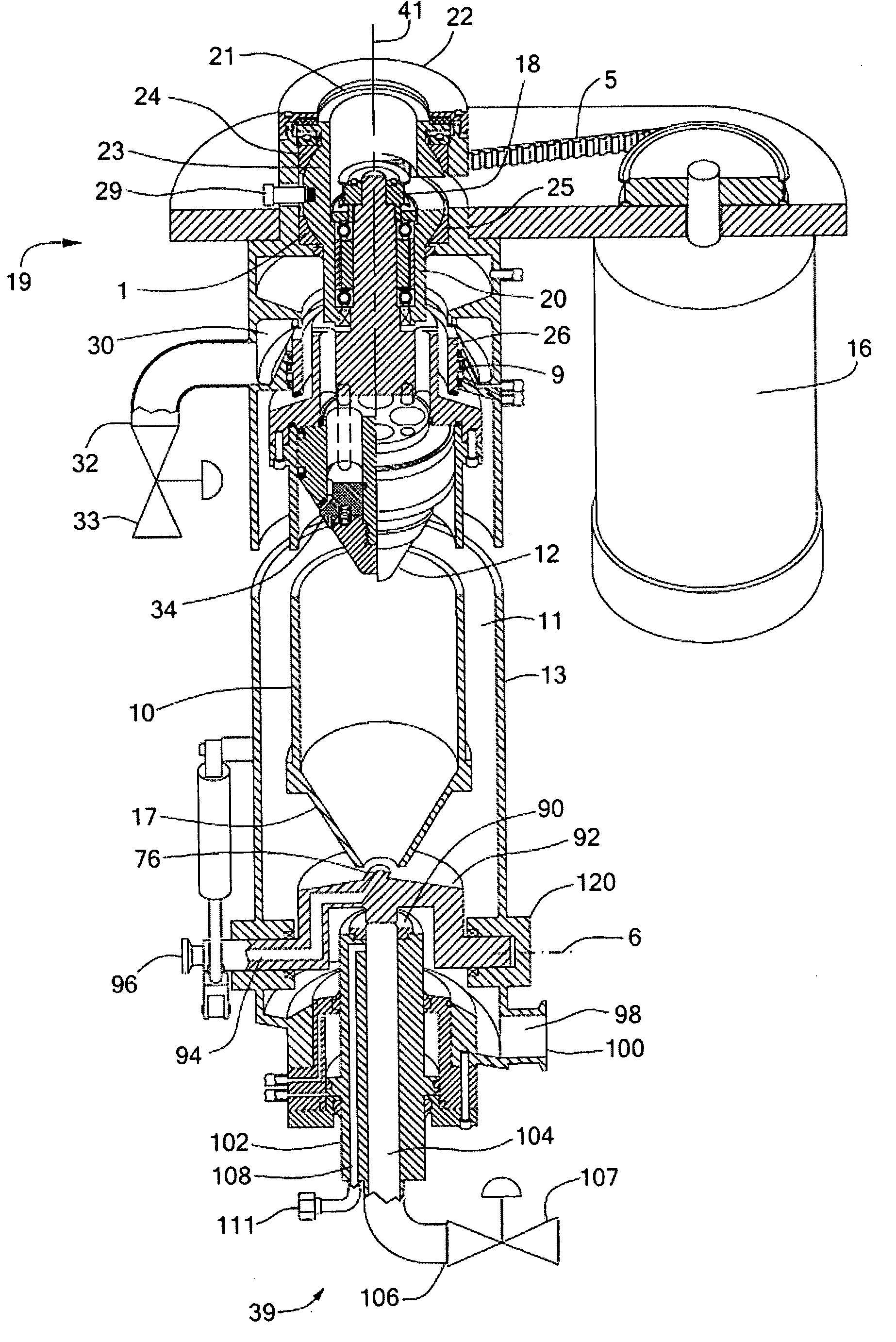 Solids recovery using cross-flow microfilter and automatic piston discharge centrifuge