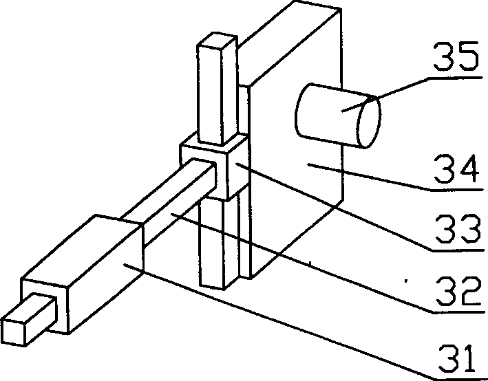 Three freedom degrees decoupling sphere parallel mechanism