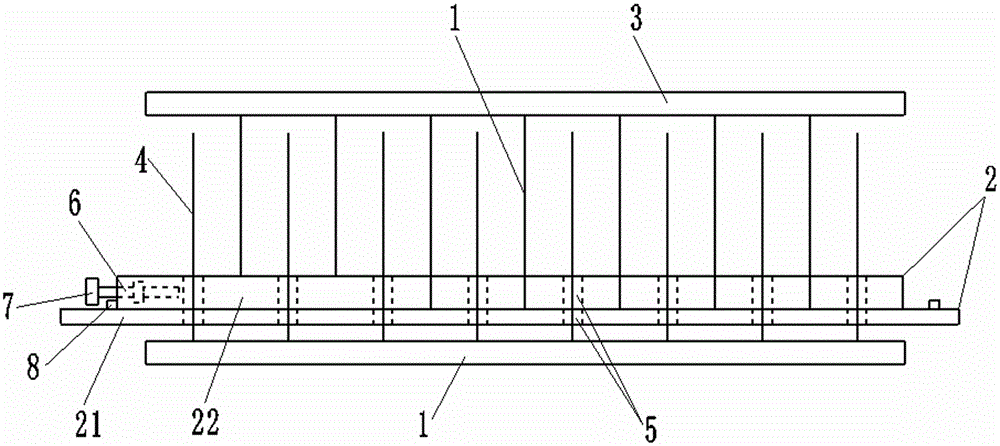 Ascending and descending fence