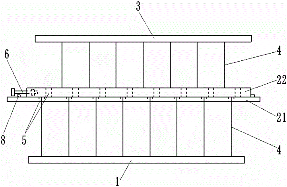 Ascending and descending fence