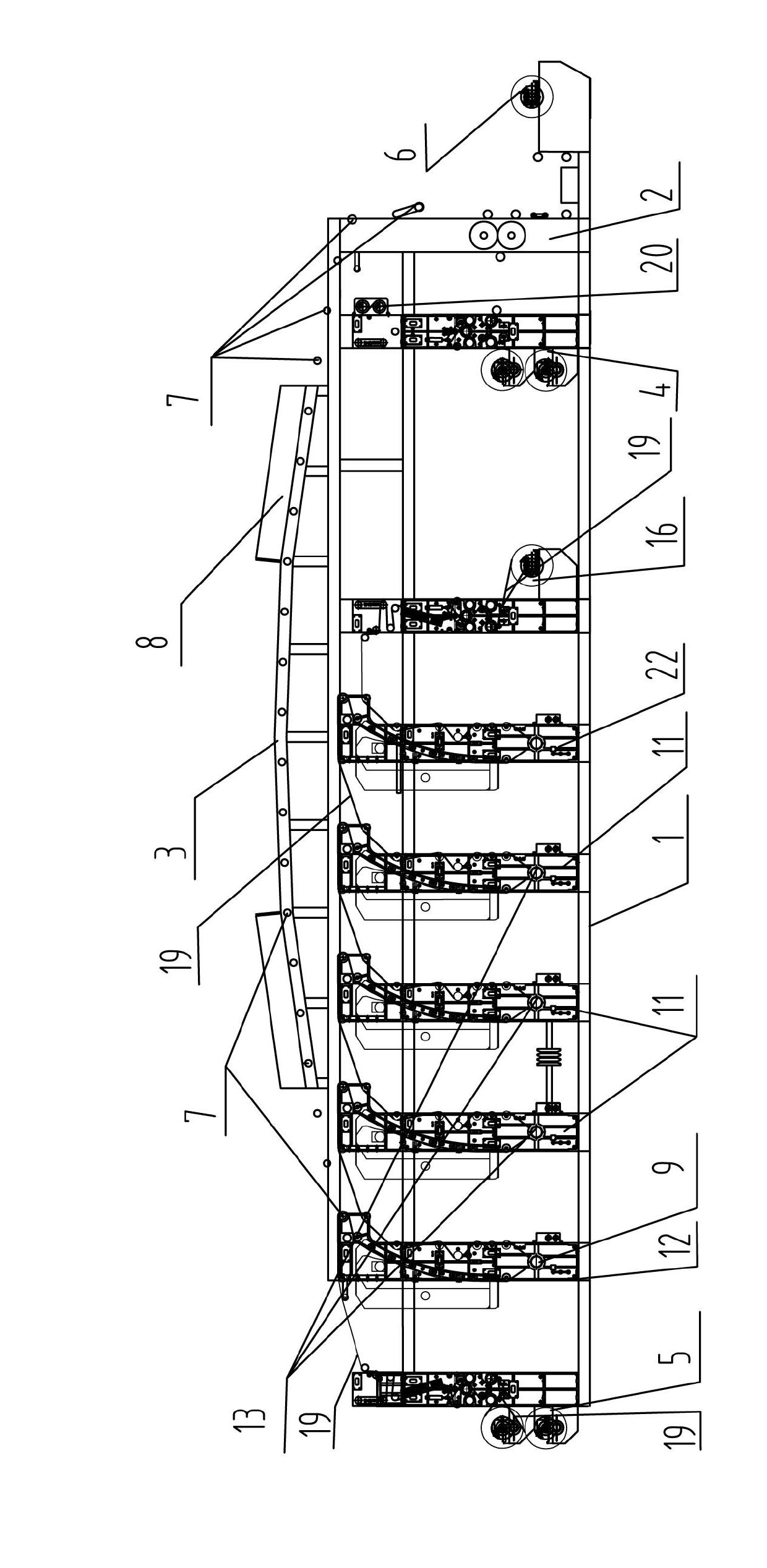 Multifunctional printing positioning machine and production process of multifunctional printing positioning machine