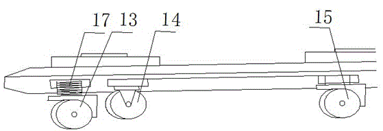 Electric carrier for road car barrier clearance