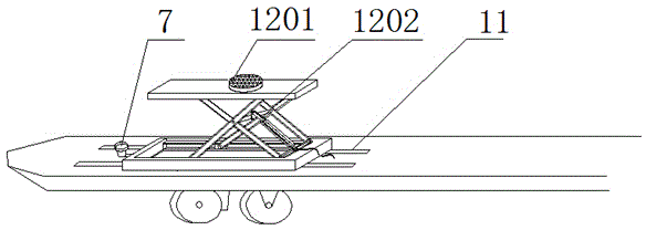 Electric carrier for road car barrier clearance