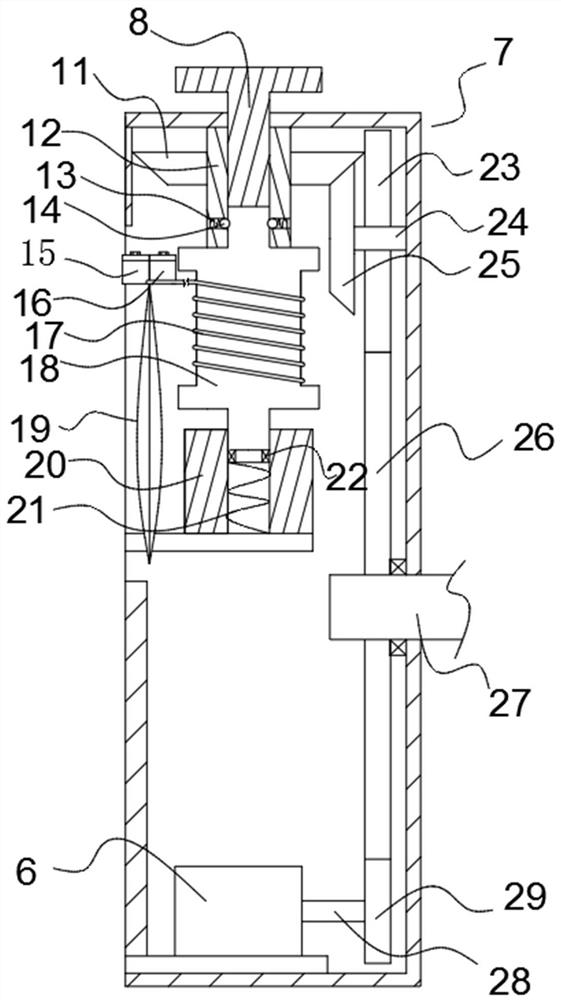 Nursing wheelchair for radiotherapy patient