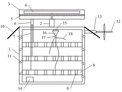 Power distribution cabinet with relatively good heat dissipation effect