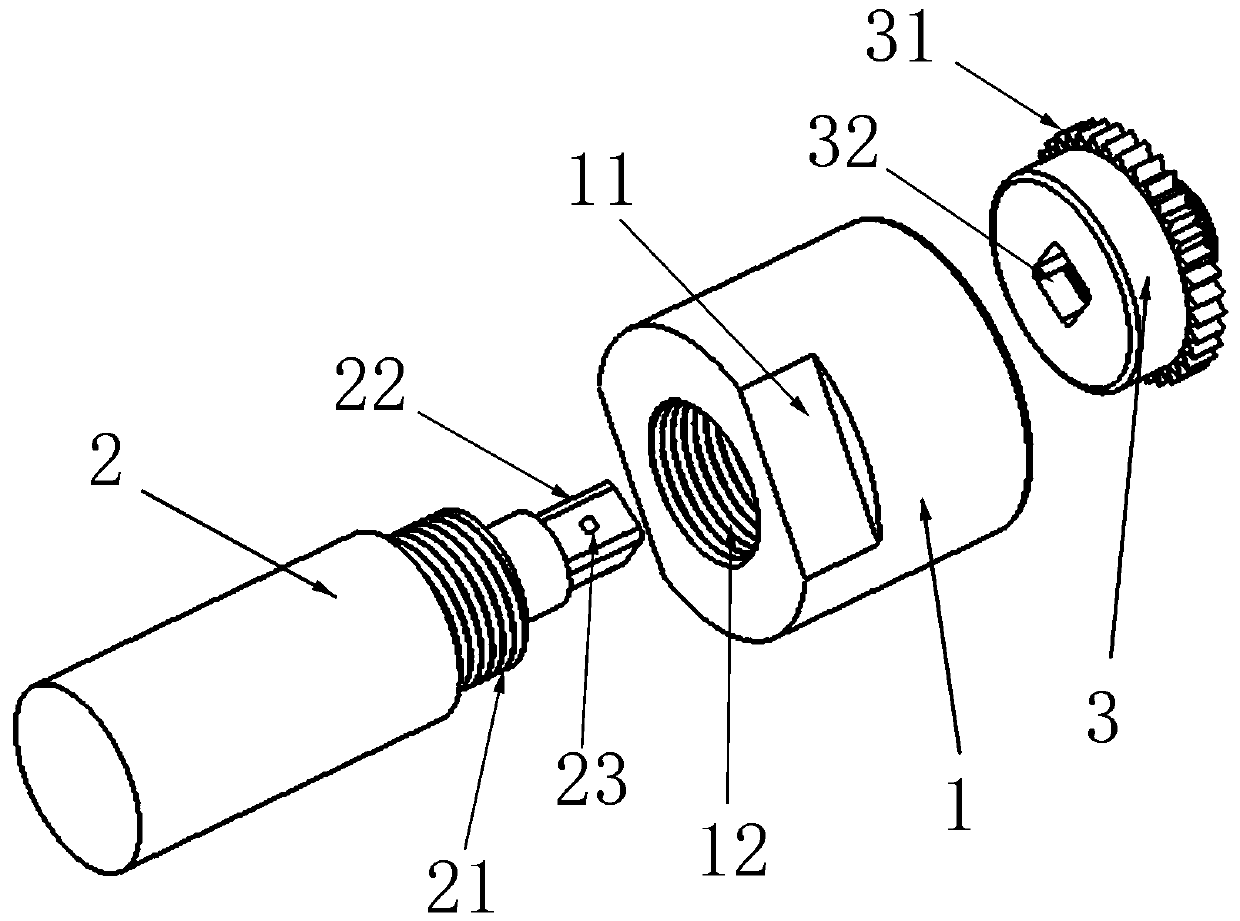 A device for preventing nut from loosening