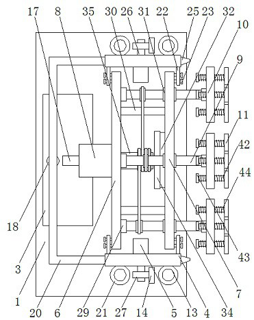 Wall surface cleaning machine for building decoration and operation method thereof