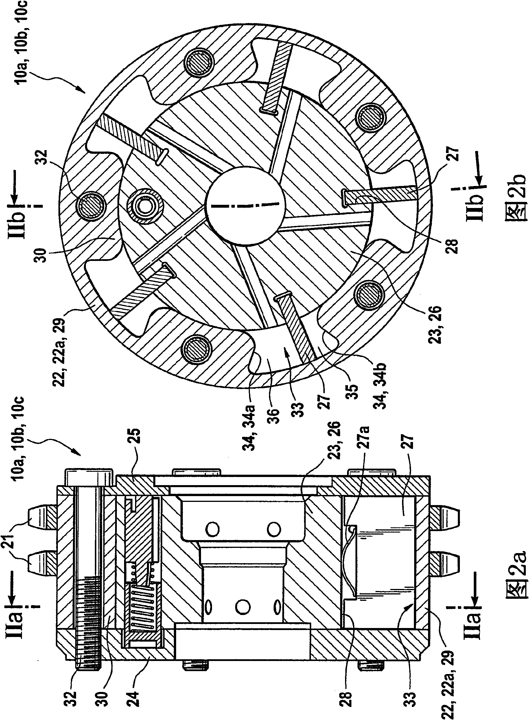 Apparatus for variably adjusting the control times of gas exchange valves in an internal combustion engine