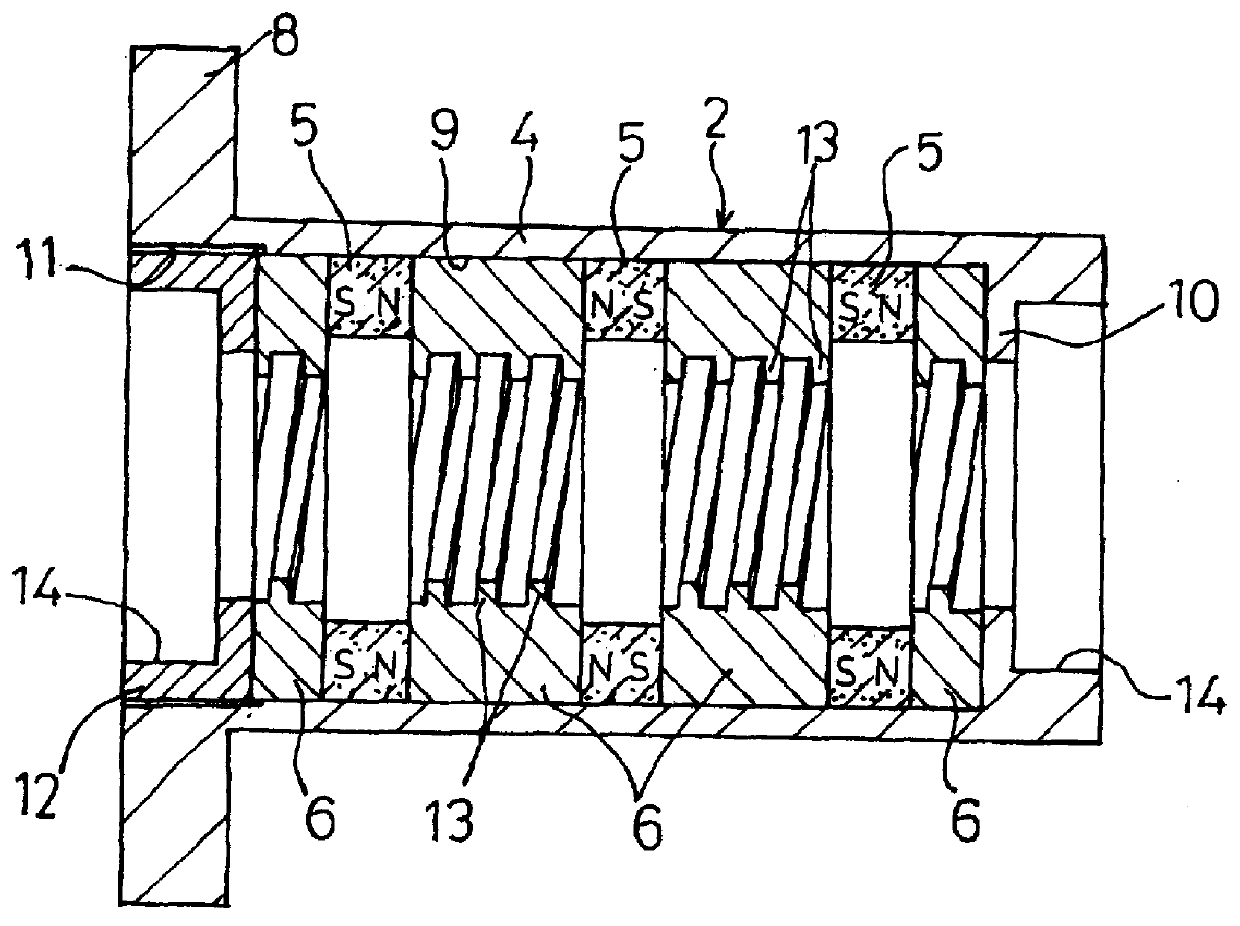 Magnetic screw