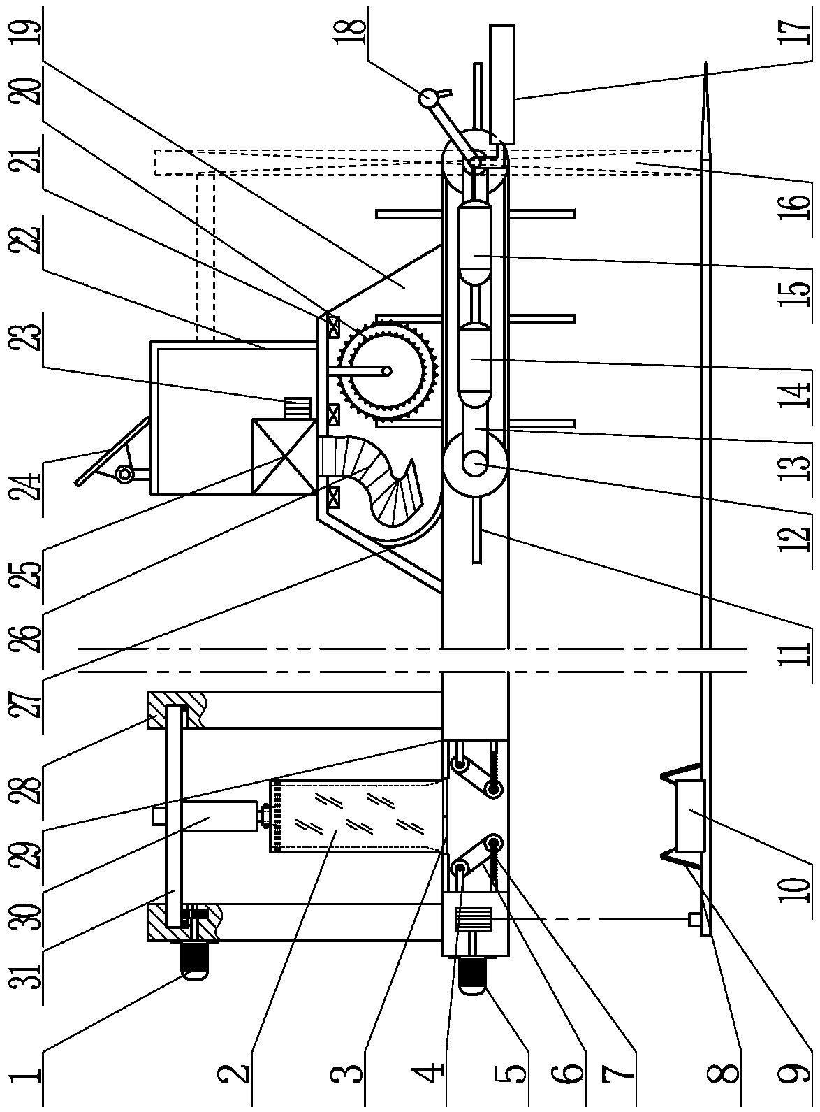 Water area intelligent cleaning sampler