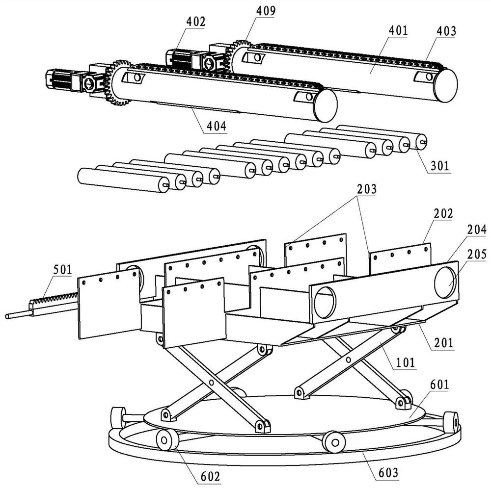 Conveyor and intelligent warehousing system