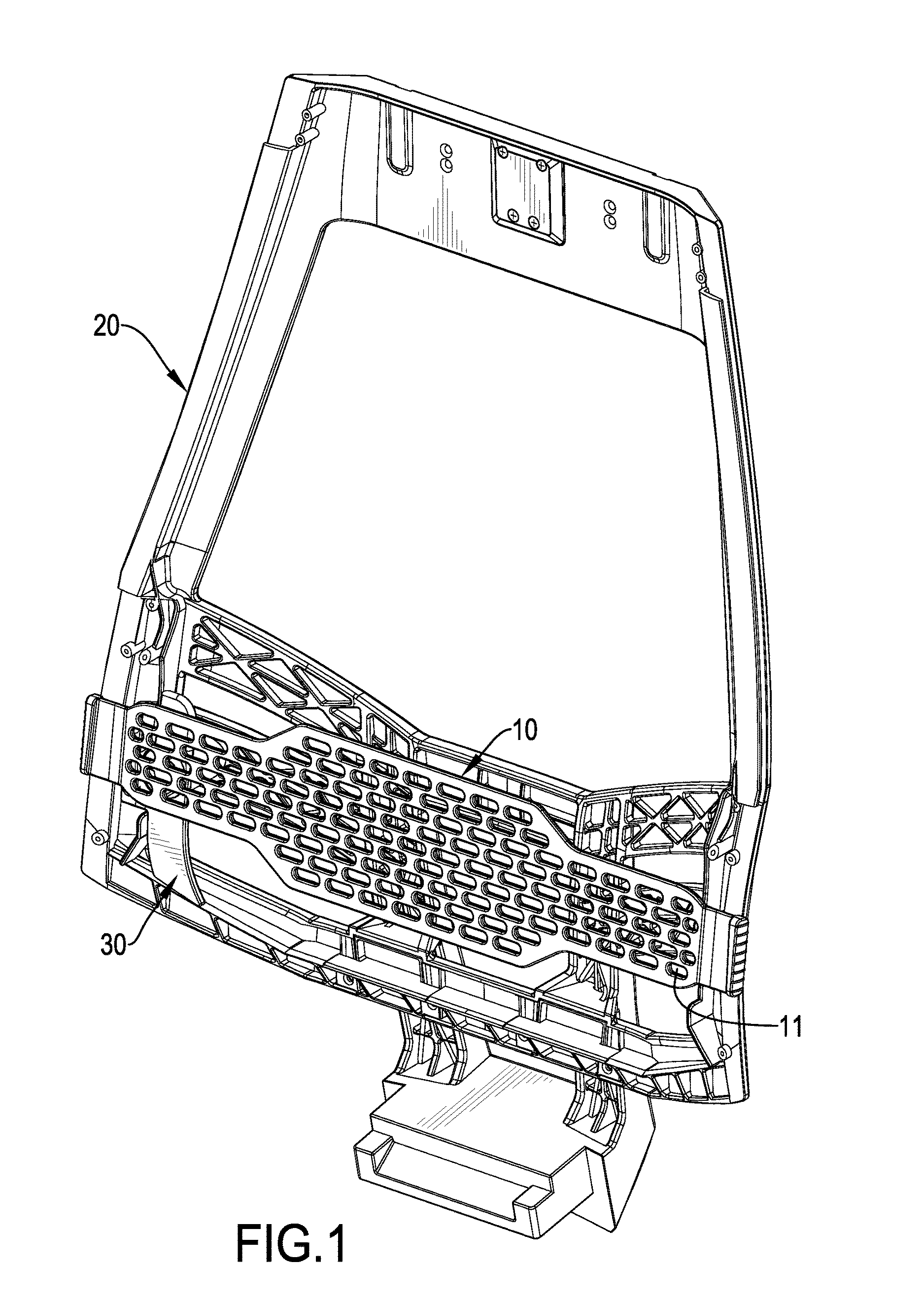 Adjustable lumbar support apparatus for seat back