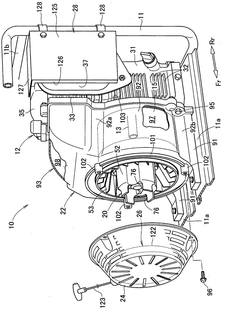 Engine-driven generator