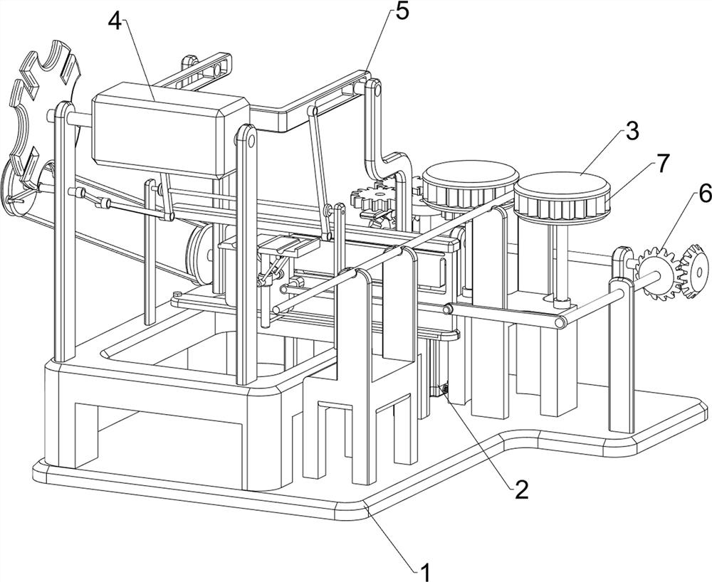 A ladder-type labeling network cable equipment for network engineering