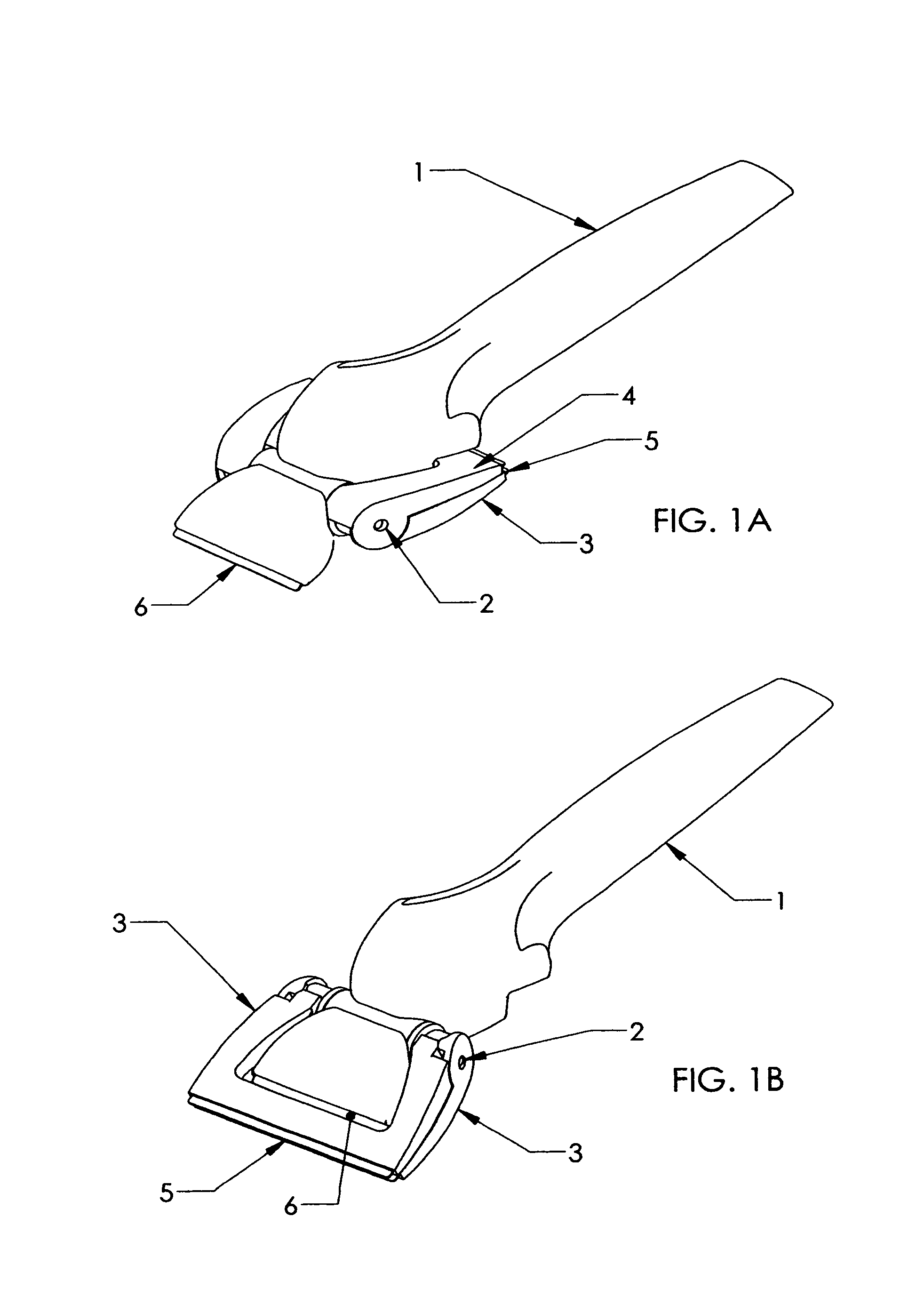 Two blade scraping device