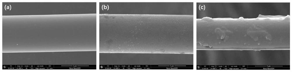 A kind of carbon fiber modified by crystalline crosslinkable polyaryletherketone sizing agent and its preparation method