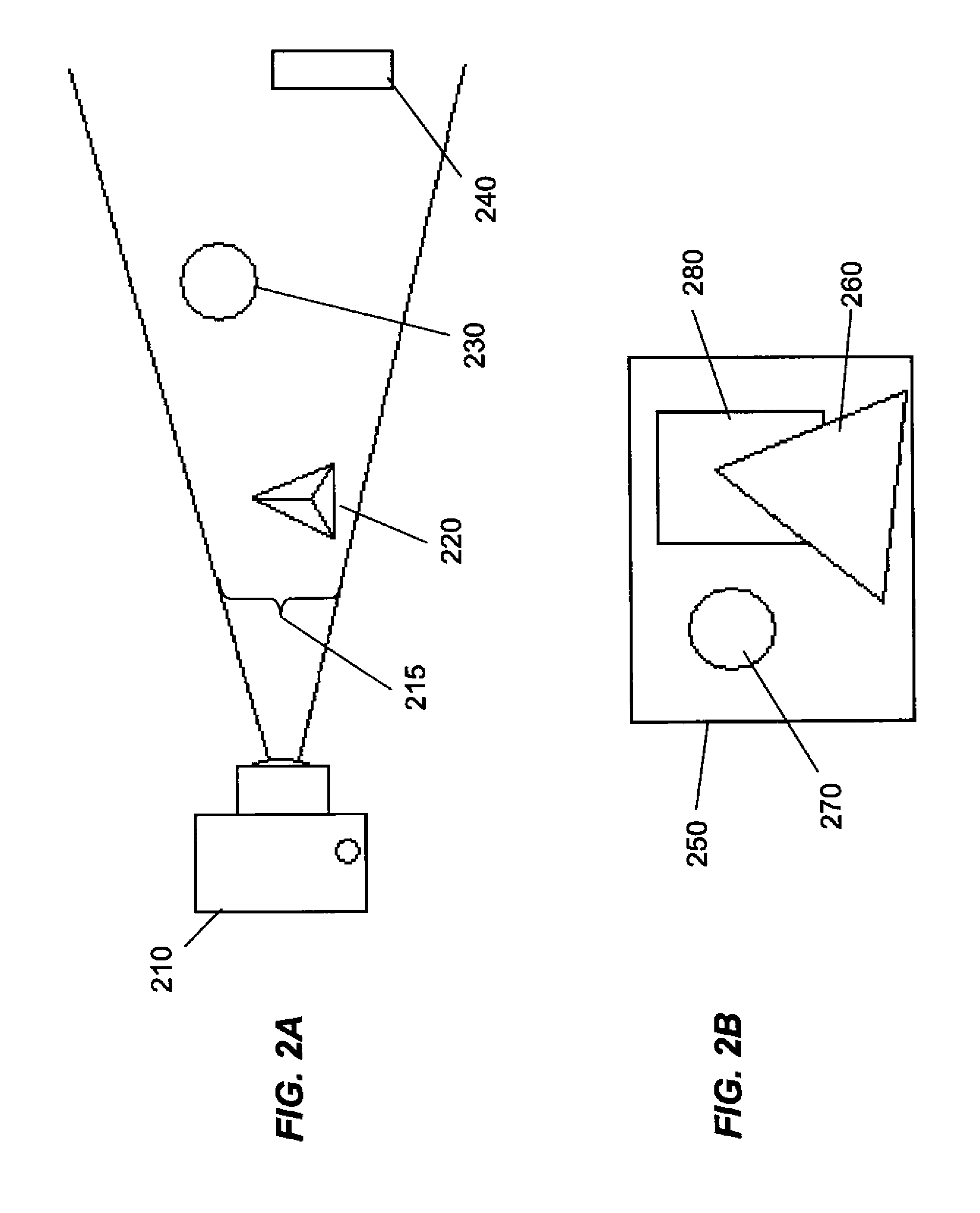 Forming video with perceived depth