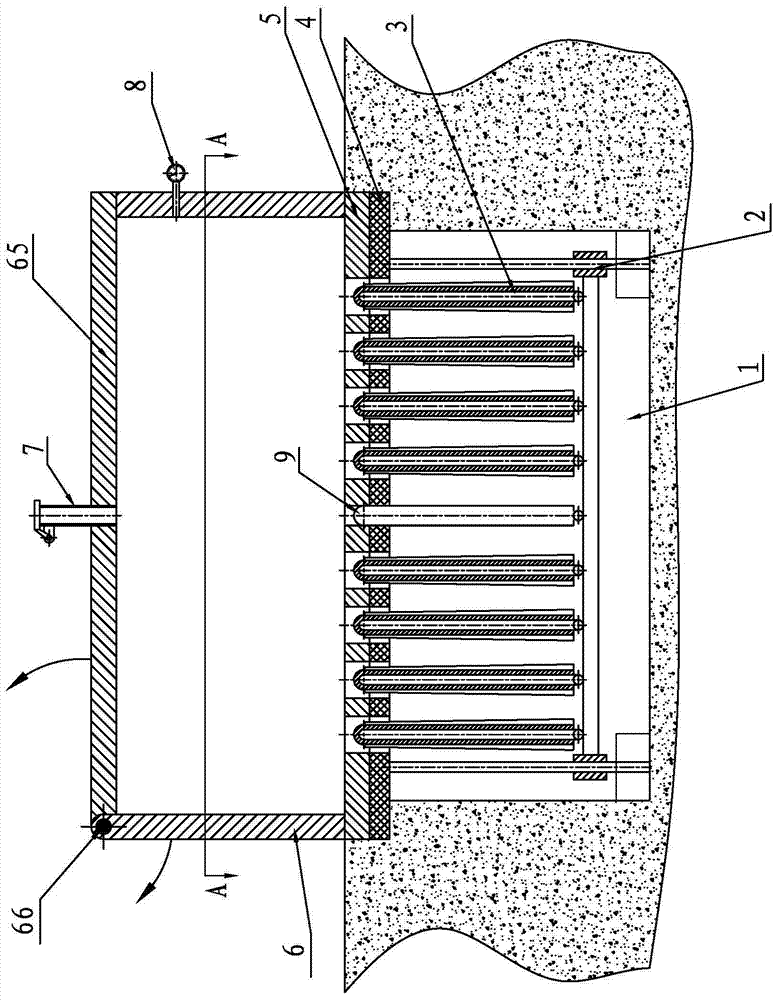 A high-efficiency anaerobic fermentation equipment for straw feed and its application method