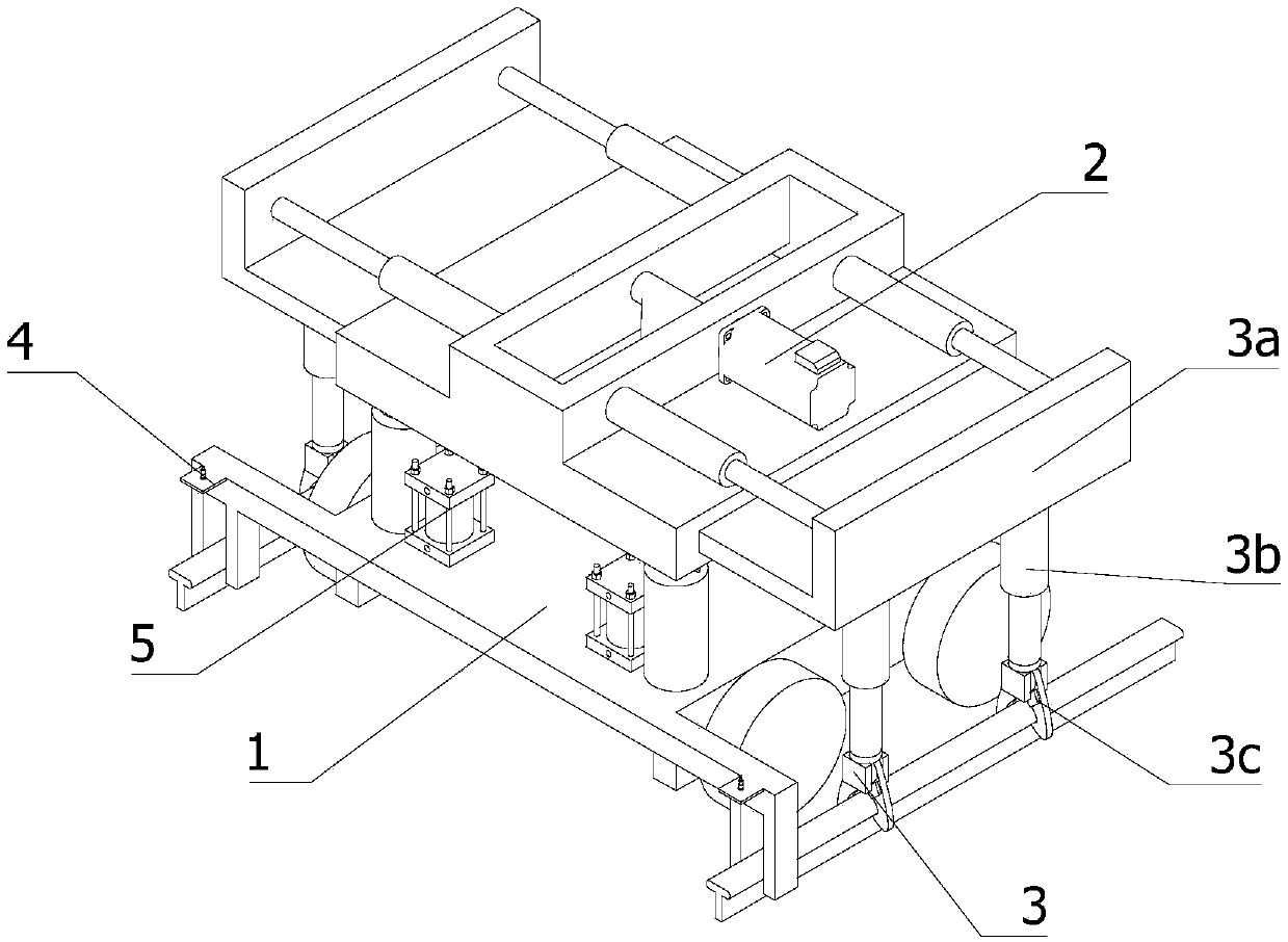 Automatic-dismantling vehicle for track