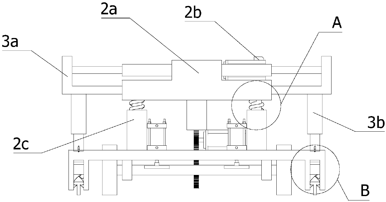 Automatic-dismantling vehicle for track