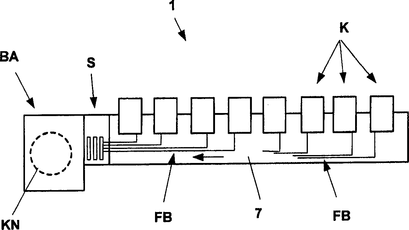 Nonwoven guide device for a comber