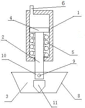 Antiskid stop device for automobile