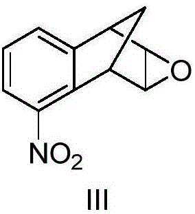 2-bromine-5-nitro-1,2,3,4-tetrahydro-1,4-methano-naphthalene-9-phenol and preparation method thereof