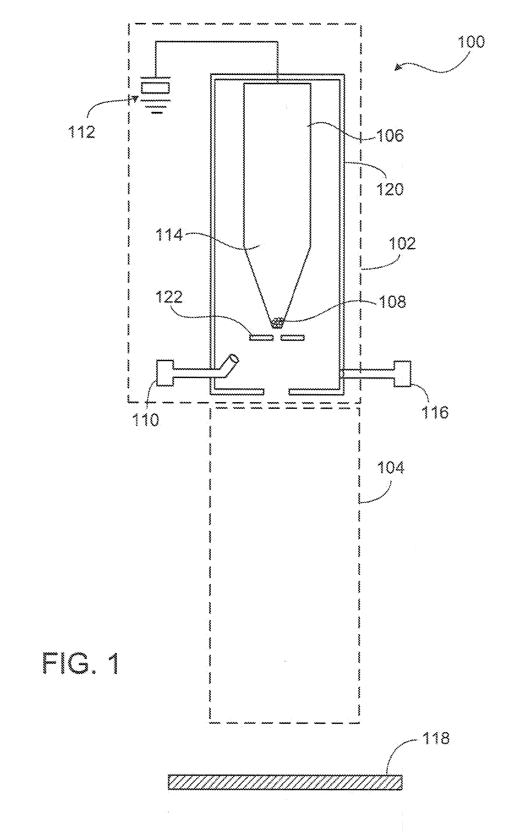 Systems and methods for a gas field ionization source