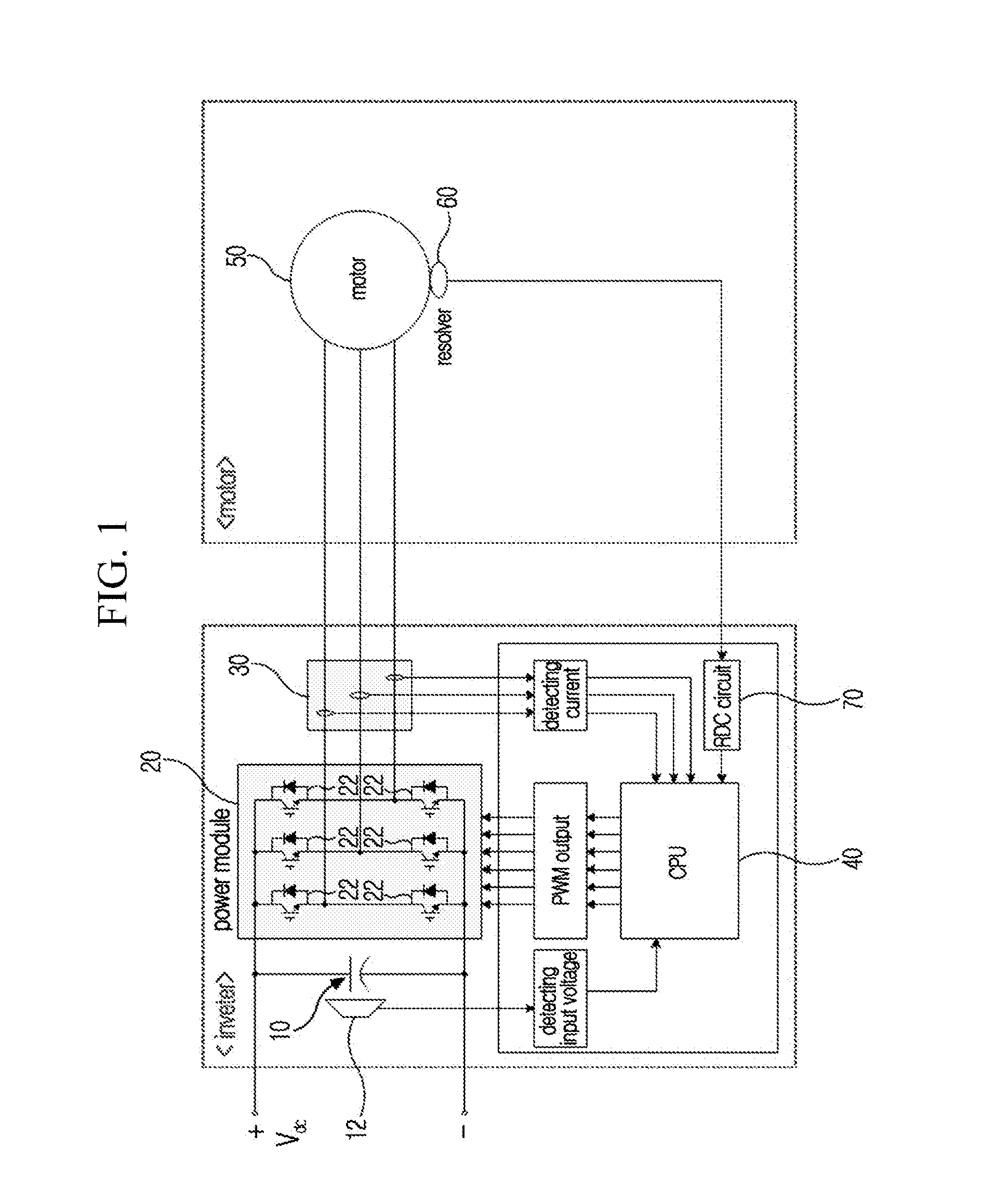 System for controlling motor of hybrid electric vehicle