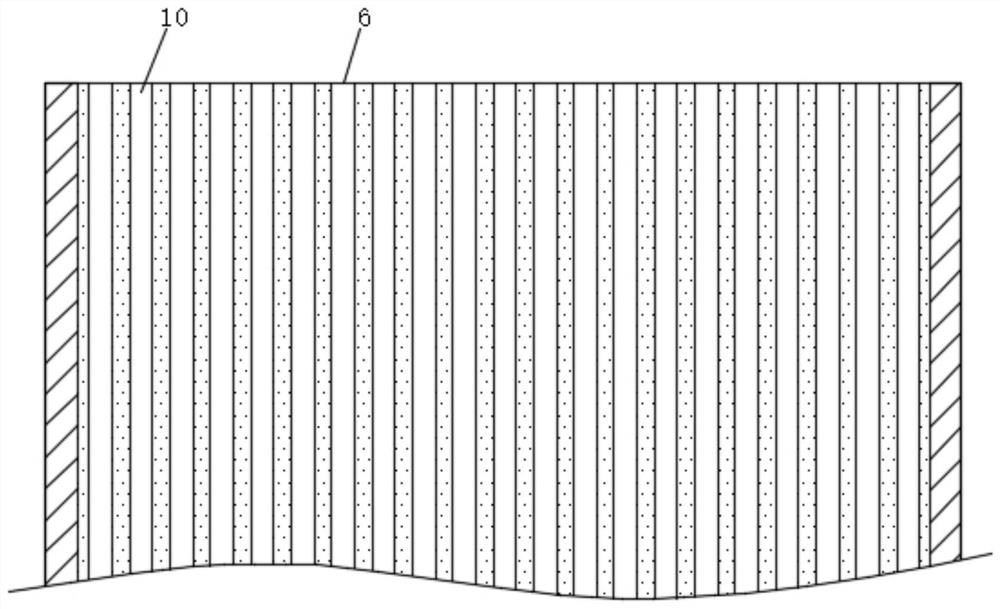 Multi-layer vulcanization support for hydraulic rubber pipe production