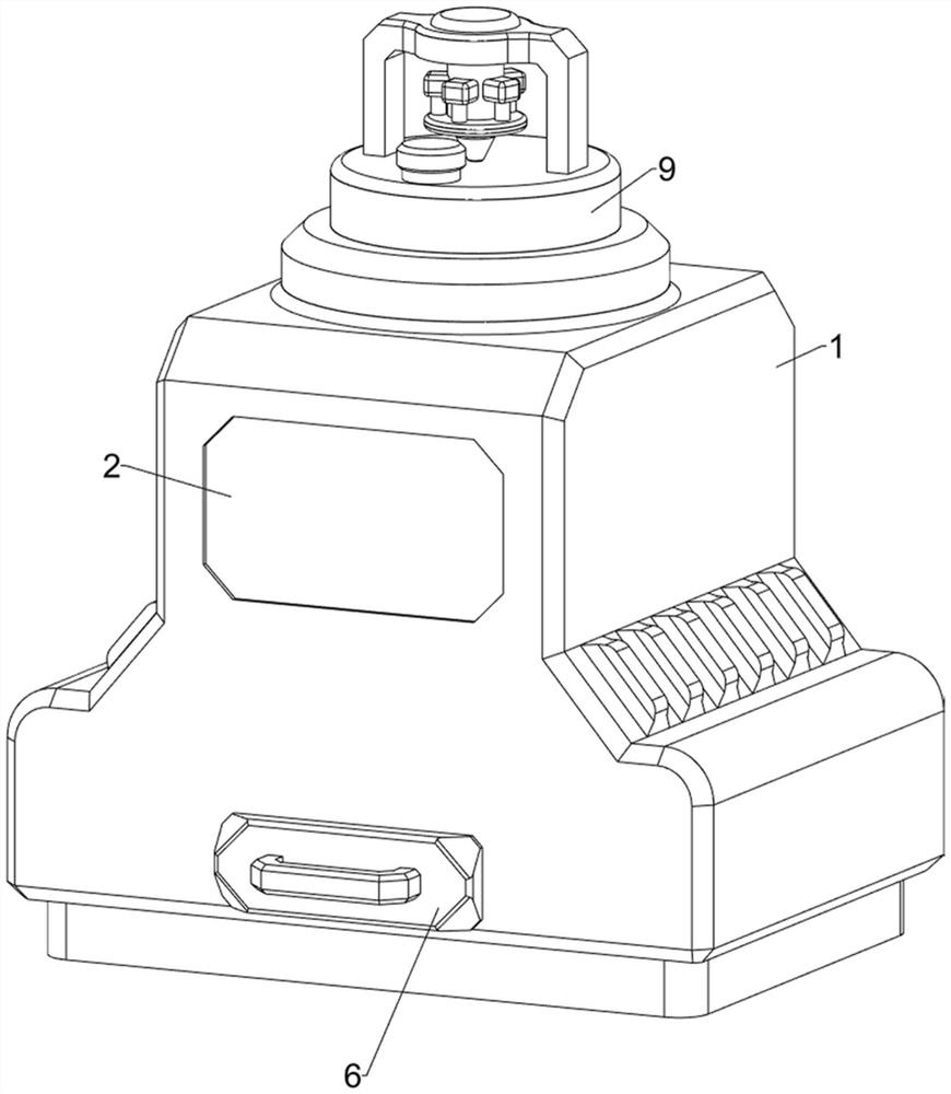 Raw material weighing device for neodymium iron boron rapid hardening sheet production