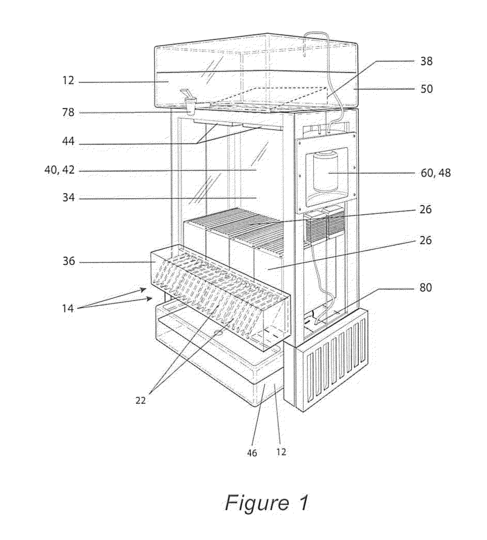 Portable water-generating and filtering apparatus