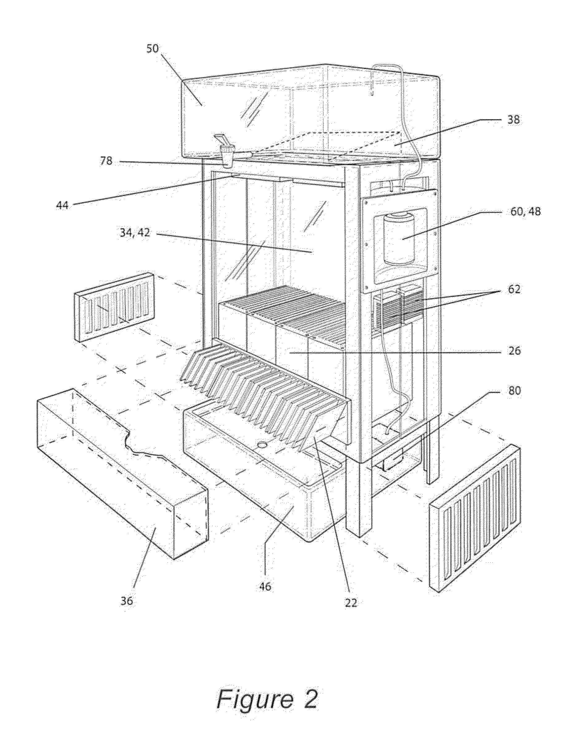 Portable water-generating and filtering apparatus